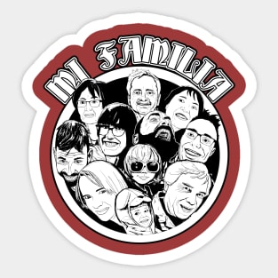 Mi Familia Sticker